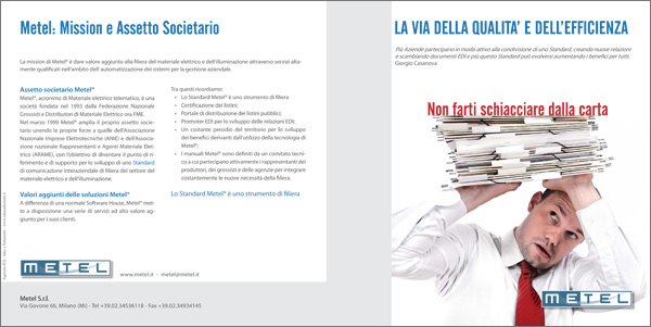 2011-01-24 Metel - Brochure istituzionale - bianca 2011-01-24 Metel - Brochure istituzionale - bianca