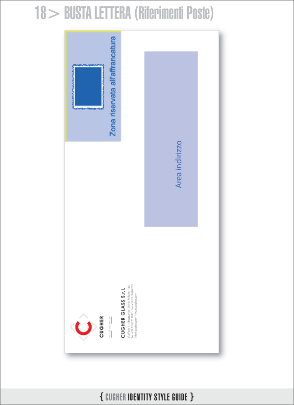 Cugher_Identity_Style_Guide_busta_lettera_setup_per_postalizzazione Layout lettera per setup postalizzazione