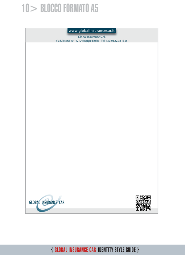 Global_Insurance_Car_Progetto_grafico_Corporate_Identity_Tavola_10_block_notes Block Notes formato cm 15 x 21