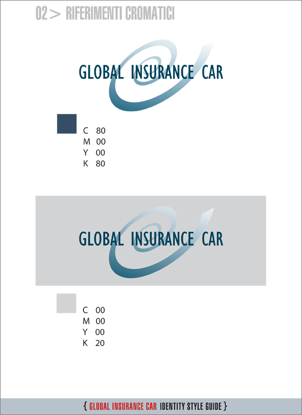 Global_Insurance_Car_Progetto_grafico_Logotipo_Tavola_02_setup_colori Tavola colori in formato CMYK