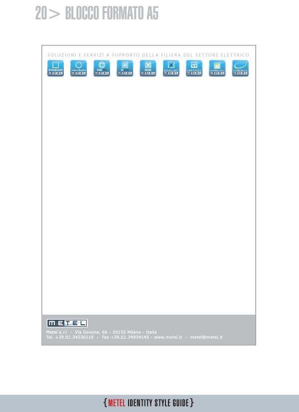 Metel Identity Style Guide - Block notes Metel Identity Style Guide - Block notes