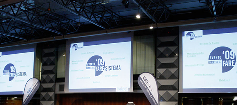 Pagina Pubblicitaria Ringraziamento Evento Metel 2009