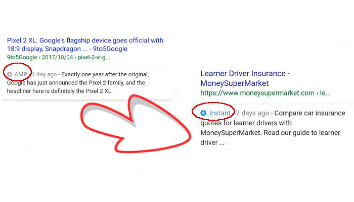 Google Testa Le Pagine Instant Nel Suo Motore Di Ricerca