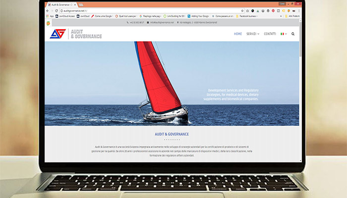 Idee e Soluzioni ha realizzato il nuovo sito web per Audit & Governance