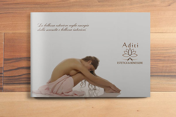 Brochure realizzata per il cliente Aditi