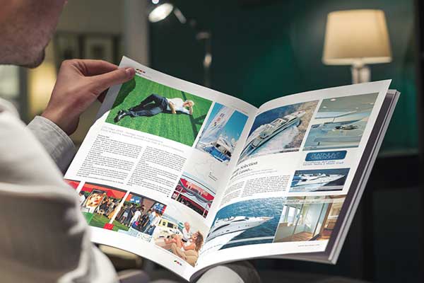 Magazine realizzato per LYC Luxury Yachts Corporation