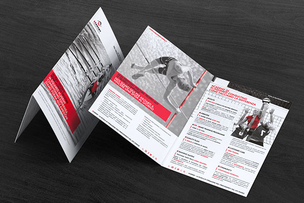 Brochure realizzata per il cliente M-Squared Academy