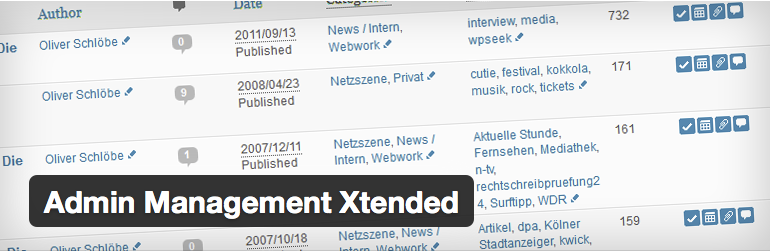 Scopri Come Gestire Meglio WordPress Grazie Alla Plugin Admin Management Xtended