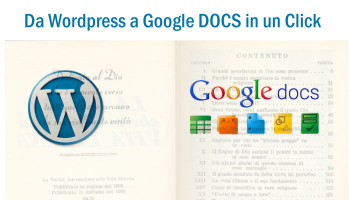 Da Google Docs A WordPress In Un Click