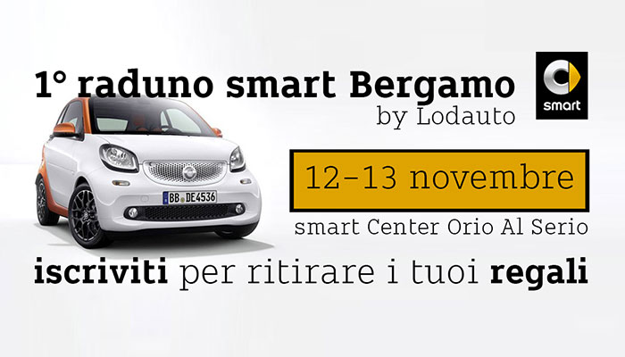 Idee E Soluzioni Ha Realizzato Le Attività Di Comunicazione Di Lodauto Per Il Primo Raduno Smart Di Bergamo