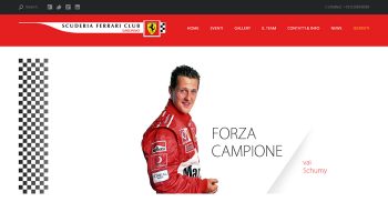 Idee E Soluzioni Realizza Sito Scuderia Ferrari Club Saronno