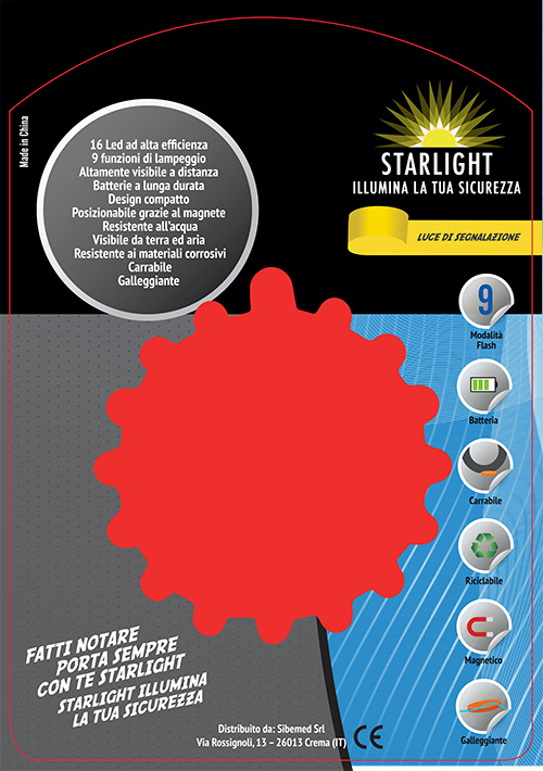 Packaging Starlight NON Ricaricabile Retro