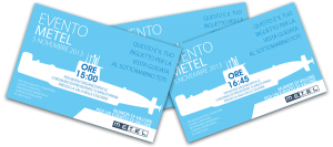 Progetto Grafico Biglietto Invito Visita Sottomarino Toti