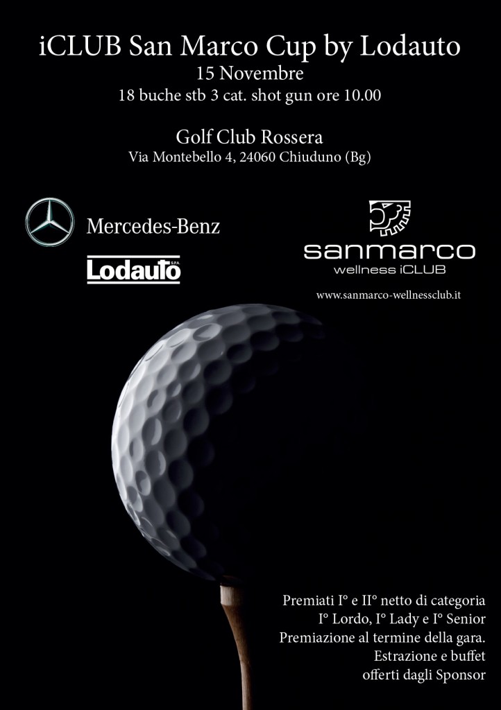 Progetto grafico Locandina San-Marco-Cup