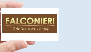 Progetto Grafico Logotipo Falconieri L'Arte Pasticciera Dal 1989