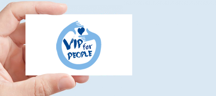 Progetto grafico Logotipo Vip 4 People